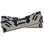 Модуль пам'яті для комп'ютера DDR5 64GB (2x32GB) 6000 MHz Renegade Silver XMP Kingston Fury (ex.HyperX) (KF560C32RSK2-64) - зменшене зображення 2