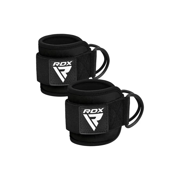 Манжета для тяги RDX A4 Gym Ankle Pro Black Pair (WAN-A4B-P) - picture 1