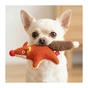 Игрушка для собак WAUDOG Fun Plush Лиса трикотаж 14 см (6260) - уменьшенное изображение 4