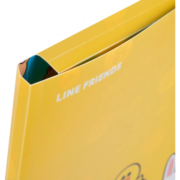 Папка на резинках Yes A4 Line Friends (492098) - picture 5