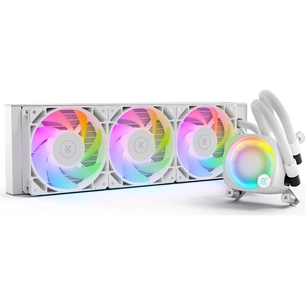 Система рідинного охолодження Ekwb EK-Nucleus AIO CR360 Lux D-RGB - White (3831109897850) зображення 1