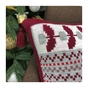 Наволочка Прованс в'язана Подарунки 45х45 см Червона (23101) - зменшене зображення 2