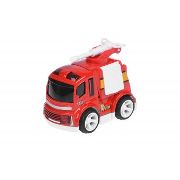 Спецтехніка Same Toy Пожарная машинка Mini Metal с брансбойтом (SQ90651-4Ut-1) - зображення 1