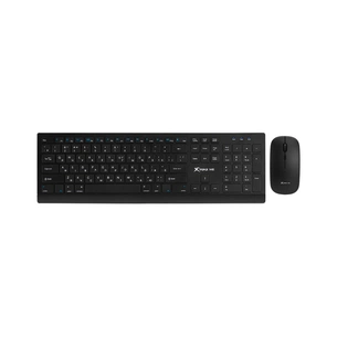Комплект Xtrike ME MK-208W Wireless UA Black (MK-208WUA) зображення 1