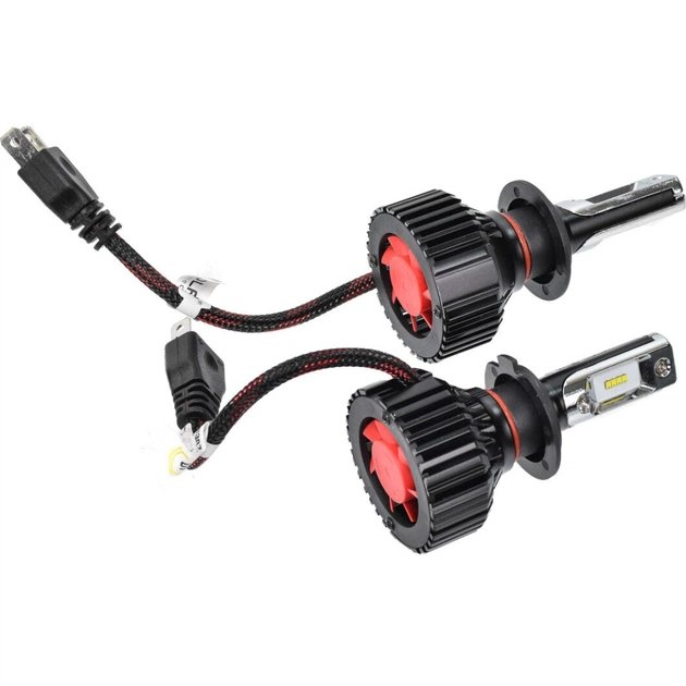 Автолампа SOLAR H7 12/24V 6500K 8000Lm 60W ZES Chip (8307) - зображення 1