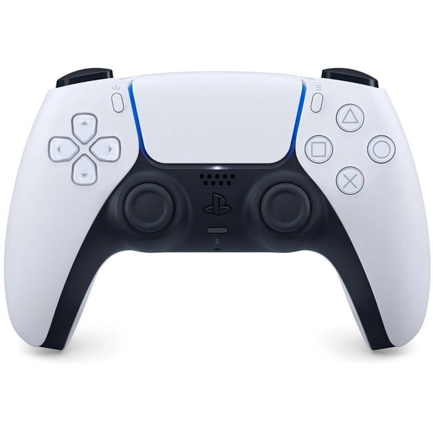 Геймпад Sony Playstation DualSense Bluetooth PS5 White (1000050246) - зображення 1