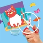 Набір для творчості Ses Creative Montessori Вирізай з тваринками (14061S) - зменшене зображення 4