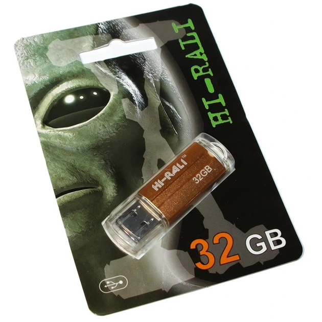 USB флеш накопитель Hi-Rali 32GB Corsair Series Bronze USB 2.0 (HI-32GBCORBR) - изображение 1