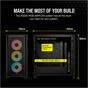 Корпус Corsair iCUE 4000D RGB Airflow Black (CC-9011240-WW) - зменшене зображення 7