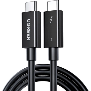 Дата кабель USB-C to USB-C 0.8m USB 4.0 THUNDERBOLTUS501 8K40Gbps Black Ugreen (30389) зображення 1