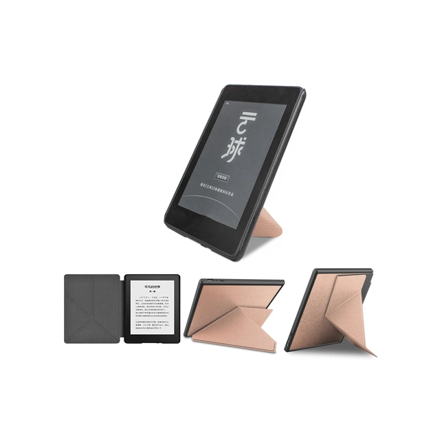 Чохол до електронної книги BeCover Ultra Slim Origami Amazon Kindle Paperwhite 12th Gen. 2024 7"/Colorsoft (2024) Rose Gold (712843) - picture 6