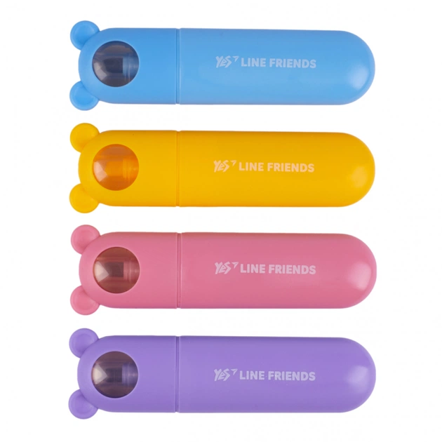 Набір маркерів Yes текстовий Line Friends 4 шт (391105) - picture 2