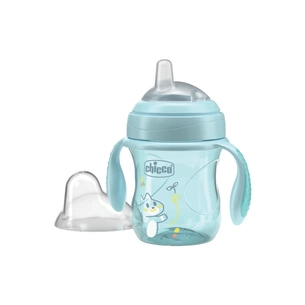 Поїльник-непроливайка Chicco Transition Cup 200 мл. від 4 місяців (блакитна) (06911.25) изображение 1