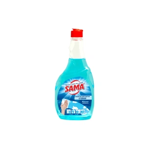 Засіб для миття скла Sama Морозна свіжість Запаска 500 мл (4820270630174) зображення 1