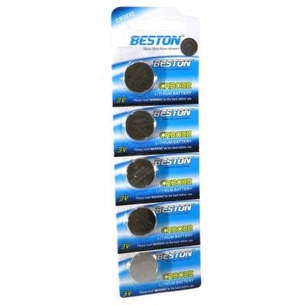 Батарейка Beston CR-2032 225mAh Lithium * 5 (AAB1826) зображення 1