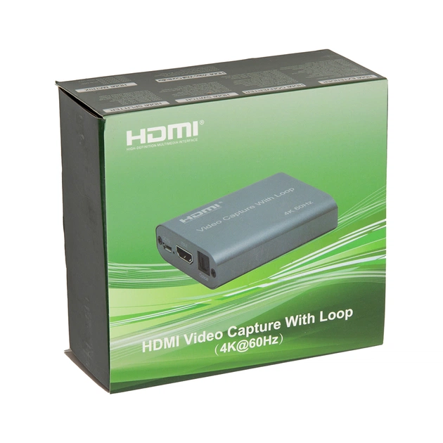 Пристрій захоплення відео PowerPlant HDVC7 HDMI USB2.0 4k/60hz (CA914173) - picture 3