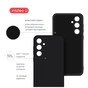 Чохол до мобільного телефона Intaleo SoftShell Samsung Galaxy S25 FE Black (1283126636066) - зменшене зображення 5