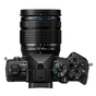 Цифровий фотоапарат Olympus E-M5 mark III 12-45 mm PRO Kit black (V207092BE000) - зменшене зображення 2