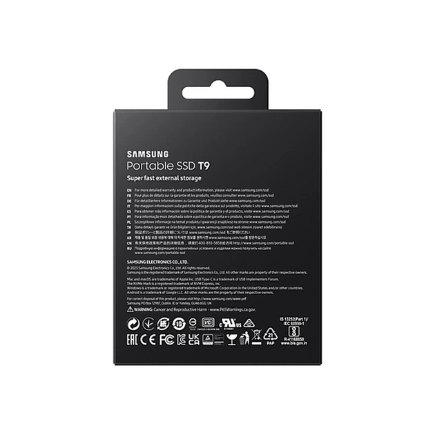Накопичувач SSD USB 3.2 1TB T9 Samsung (MU-PG1T0B/EU) - picture 9