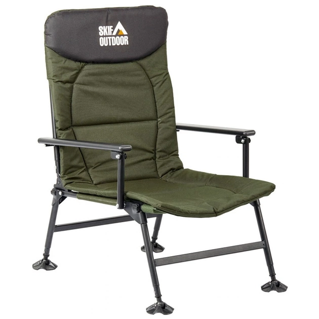 Крісло складане Skif Outdoor Comfy L Dark Green/Black (SOCCL1) - зображення 1