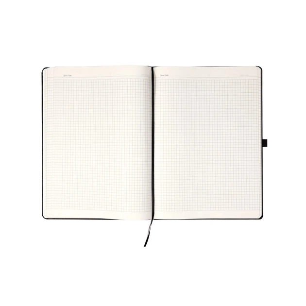 Блокнот Axent Partner Grand, 210х295, 100 арк, кліт, чорний (8203-01-A) - зображення 4