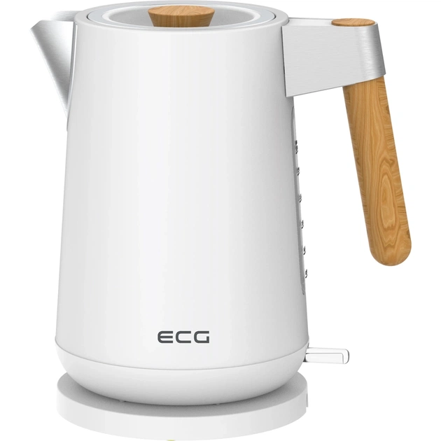 Електрочайник ECG RK 1768 Strix Timber White - зображення 1