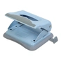 Діркопробивач Buromax пластиковий PASTEL, до 20 аркушів, 125 х 95 х 65 мм, блакитний (BM.4020-14) - зменшене зображення 2