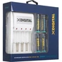 Зарядний пристрій для акумуляторів X-Digital KN-8003 + 4 Ni-MH 2500mAh - зменшене зображення 1