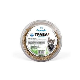 Ласощі для котів Природа трава 70 г (4823082401239) зображення 1