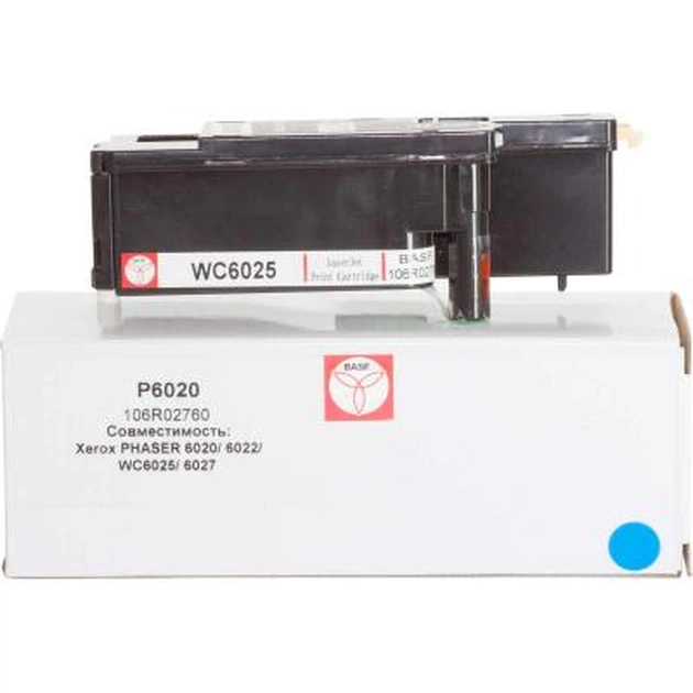 Картридж BASF для Xerox Ph 106R02760 Cyan (KT-106R02760) - зображення 1