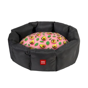 Лежак для тварин WAUDOG Relax "Авокадо на рожевому" M (314-4051) зображення 1