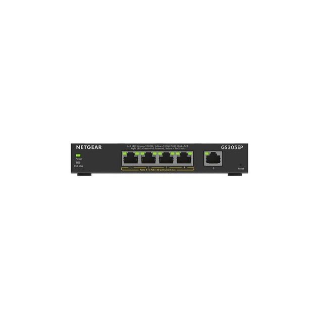 Комутатор мережевий Netgear GS305EP-100PES - зображення 1