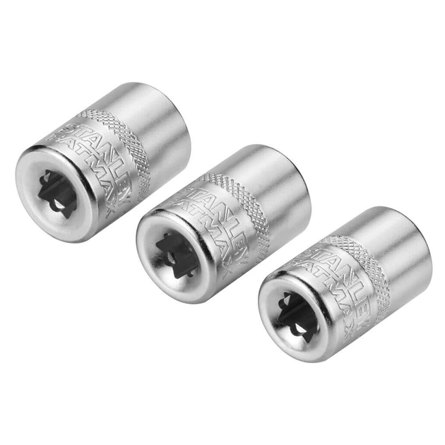 Набір торцевих головок Stanley торцевих 1/4" Maxi Drive, із шестигранним профілем, 3 шт: 11, 12, 13 мм. (FMMT17092-0) - picture 6