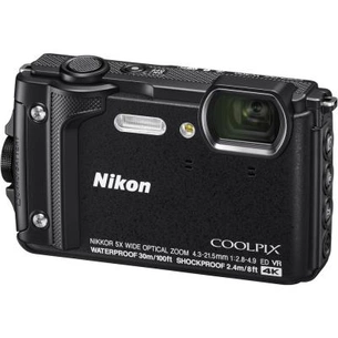 Цифровий фотоапарат Nikon Coolpix W300 Black (VQA070E1) зображення 1
