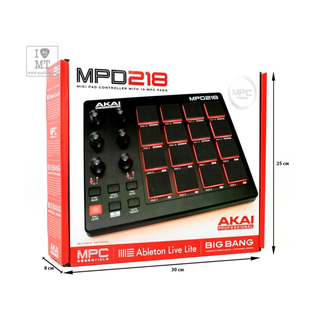 MIDI контроллер Akai MPD218 (222091) - изображение 9