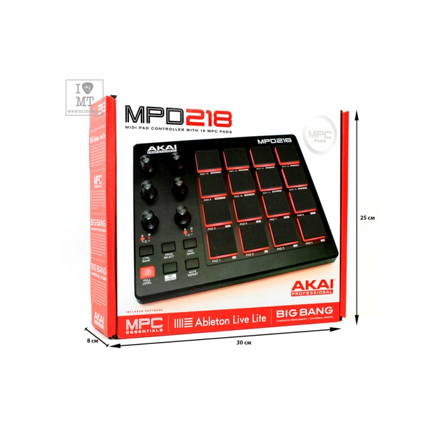MIDI контролер Akai MPD218 (222091) - изображение 9