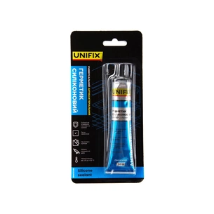 Герметик автомобільний Unifix універсальний (прозорий) тюбик 50 мл зображення 1