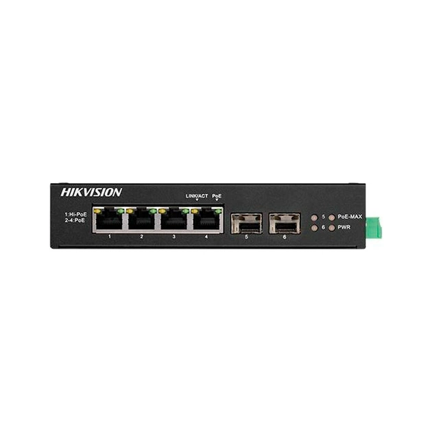 Коммутатор сетевой Hikvision DS-3T0506HP-E/HS - изображение 1