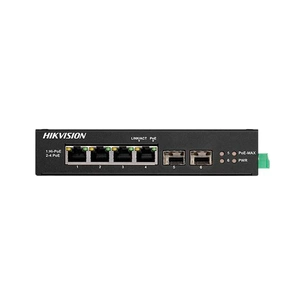 Комутатор мережевий Hikvision DS-3T0506HP-E/HS зображення 1