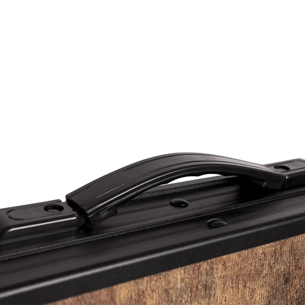 Туристичний стіл Bo-Camp Melrose Oval 120x80 cm Black/Wood look (1404220) - зображення 5