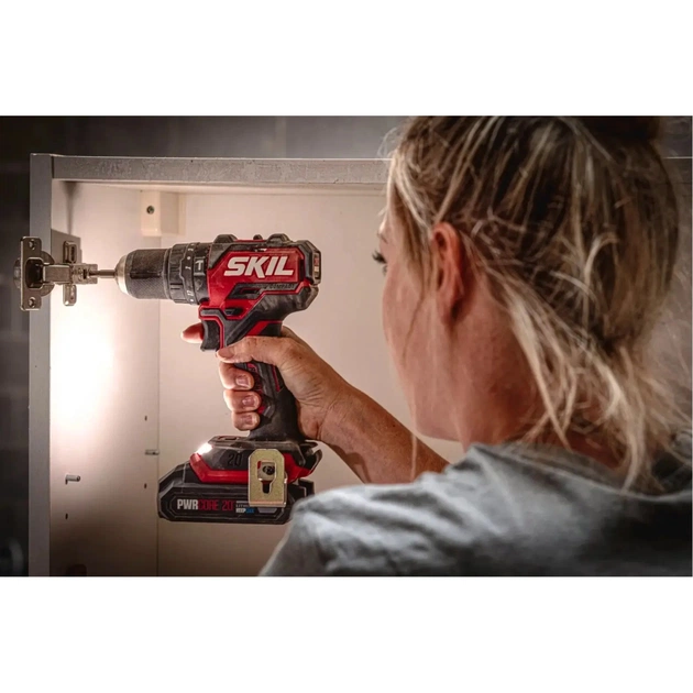 Шуруповерт Skil акумуляторний безщітковий ударний 3075 CA Compact, 2.5Ah (CD1E3075CA+BC1E3110AA) - picture 2