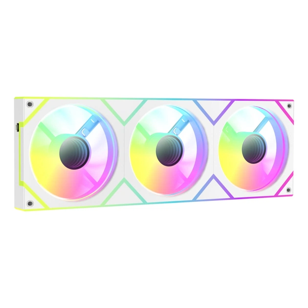 Кулер до корпусу OCYPUS GAMMA F36 ARGB REVERSE BLADE (GAMMA-F36-WH3AM00X-GL) - зображення 1