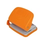 Діркопробивач Economix пластиковий з лінійкою, до 20 аркушів помаранчевий (E40134-06) - зменшене зображення 1