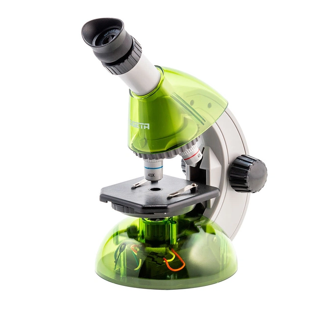 Мікроскоп Sigeta Mixi з адаптером для смартфона 40x-640x Green (65912) - picture 2
