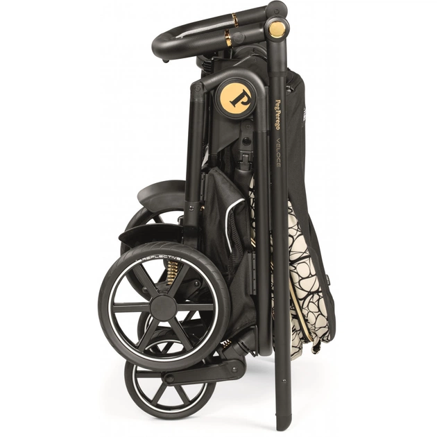 Коляска Peg-Perego 2 в 1 Veloce Grafic Gold (PACK-VEL2100000002) - picture 11