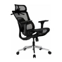 Офісне крісло GT Racer B-568-1 Black - зменшене зображення 5