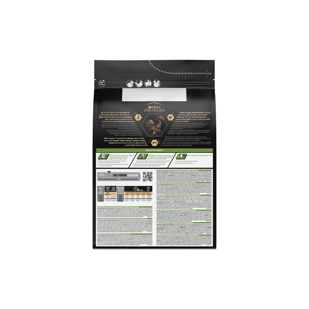 Сухий корм для собак Purina Pro Plan Dog Small&Mini Puppy з куркою і рисом 3 кг (7613035114340) - picture 3