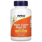 Трави Now Foods Олія насіння чорного кмину, 1000 мг, Black Cumin Seed Oil, 60 гелевих (NOW-01711) - зменшене зображення 1