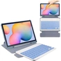 Чохол до планшета BeCover 360° Rotatable + Keyboard Samsung Tab S6 Lite 10.4 P610/P613/P615/P619 Purple (712409) - зменшене зображення 2