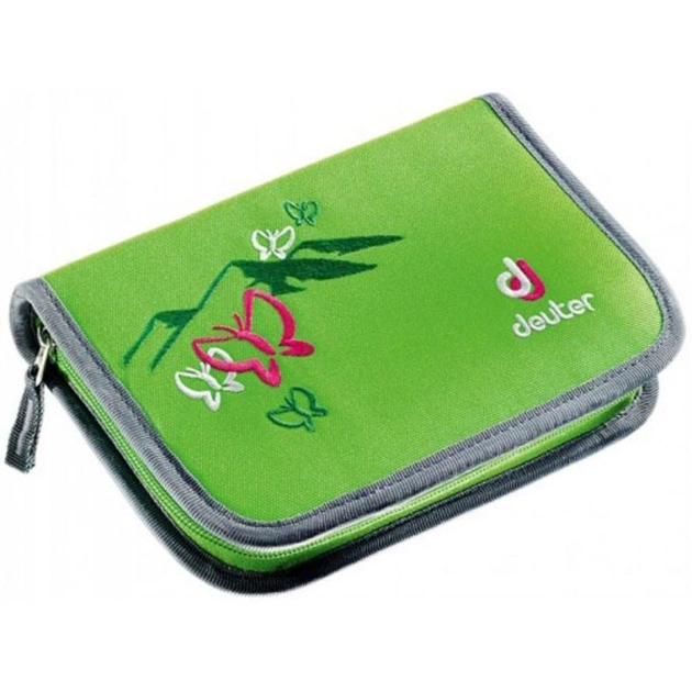 Пенал Deuter Pencil Box kiwi butterfly 2014 з наповненням (3890315 2014) - зображення 1